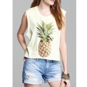 WILDFOX Pineapple Muscle Tank